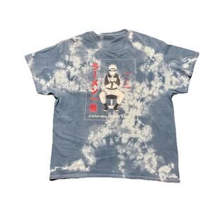 Naruto Shippuden Shirt Ichiraku Ramen Shop Tie Dye Graphic Shonen Jump T Shirt
